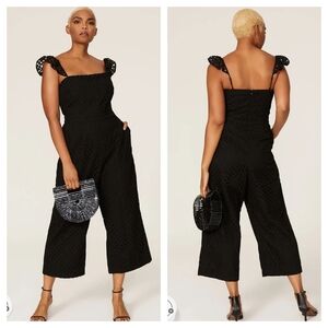 J. Crew Kasana Eyelet Jumpsuit Size 14